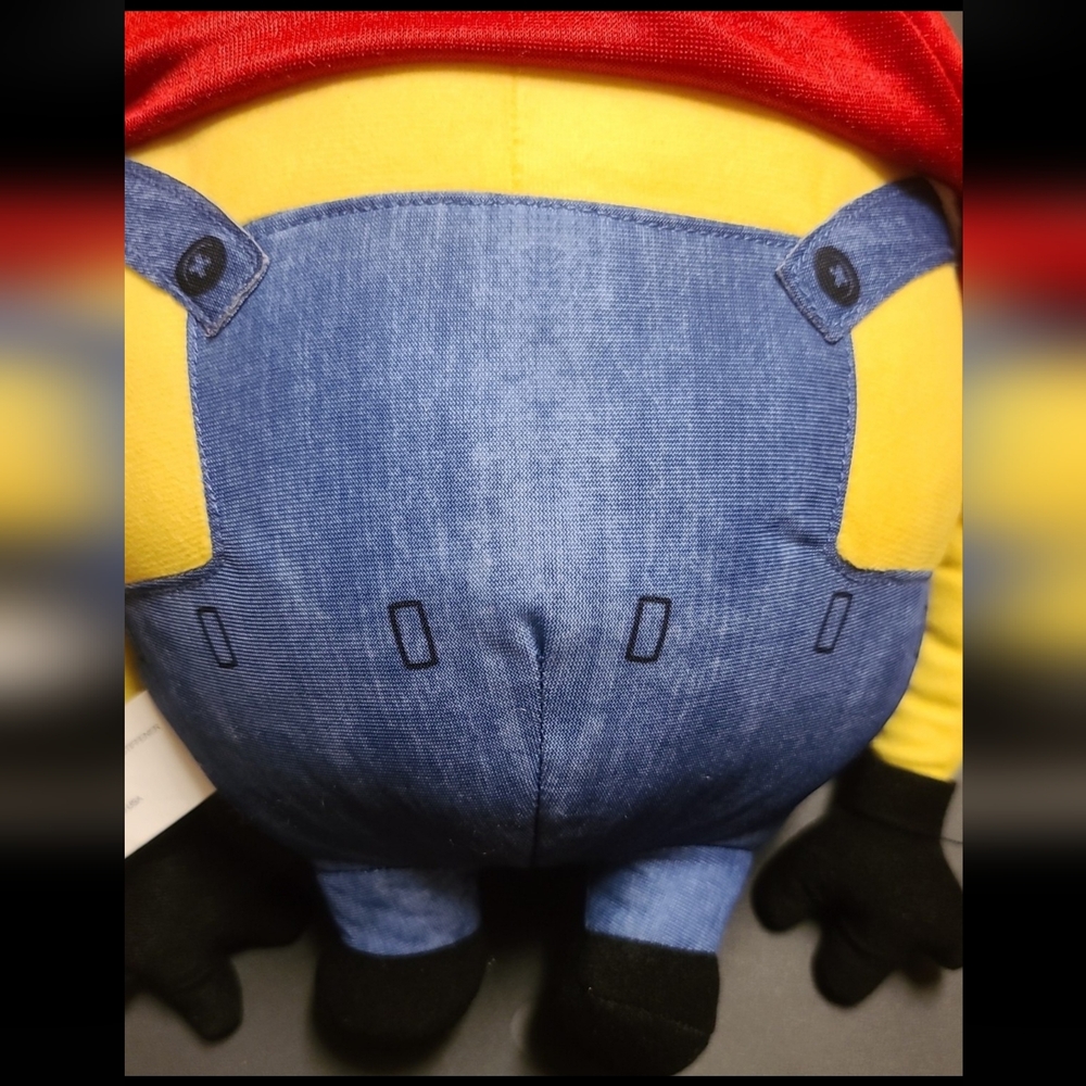 DESPICABLE ME Universal Studios King Bob Minion Large Plush 15" ☆ Rare ☆ - Picture 5 of 8